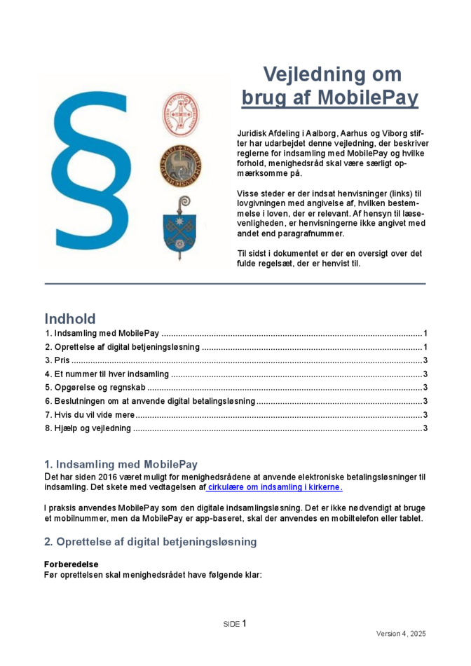 Indsamling med Mobilepay