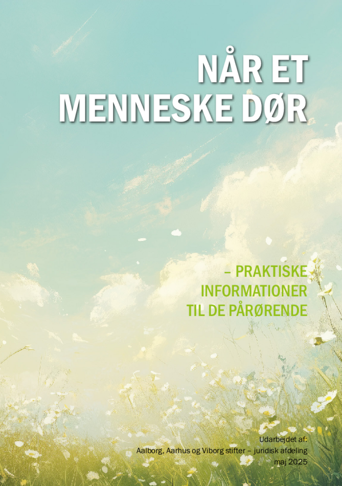 Folder Når et menneske dør