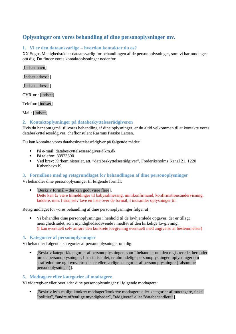 Oplysninger om vores behandling af dine personoplysninger mv.docx
