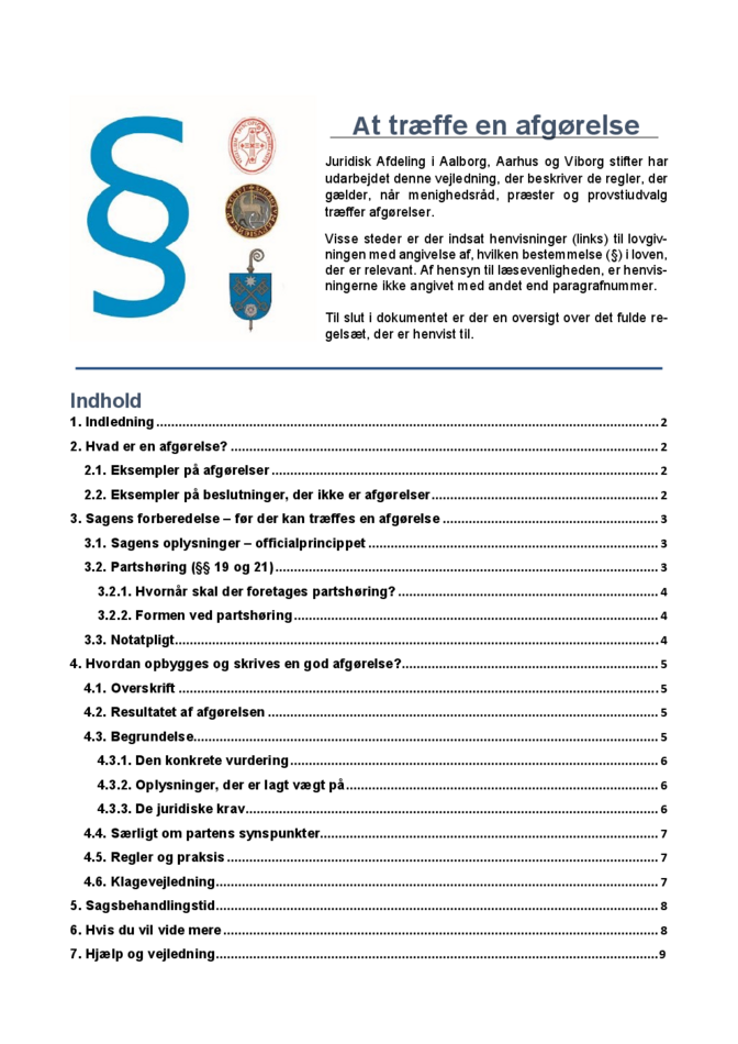 20250514 Vejledning om at træffe en afgørelse.pdf