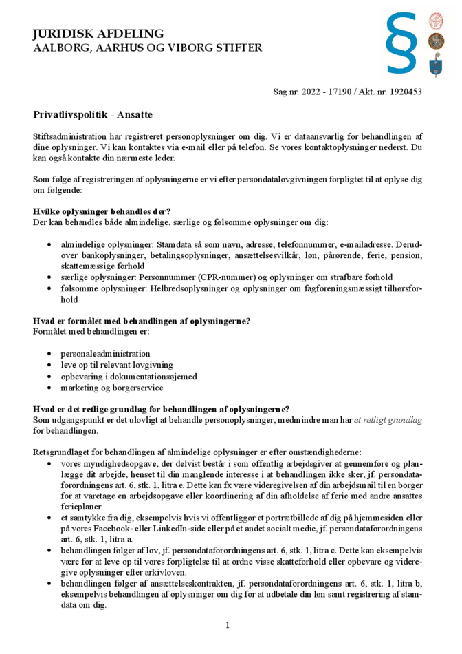 Privatlivspolitik, ansatte.pdf